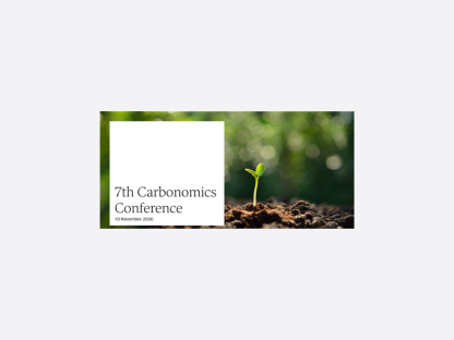 7th Carbonomics Conference